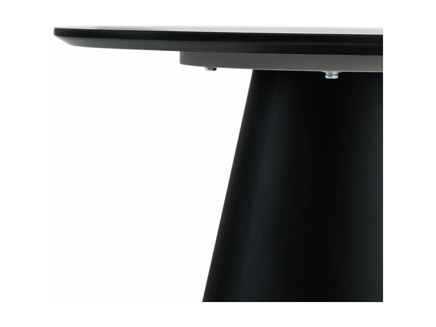 Ronde Salontafel Tango - MDF & melamin - Grijs