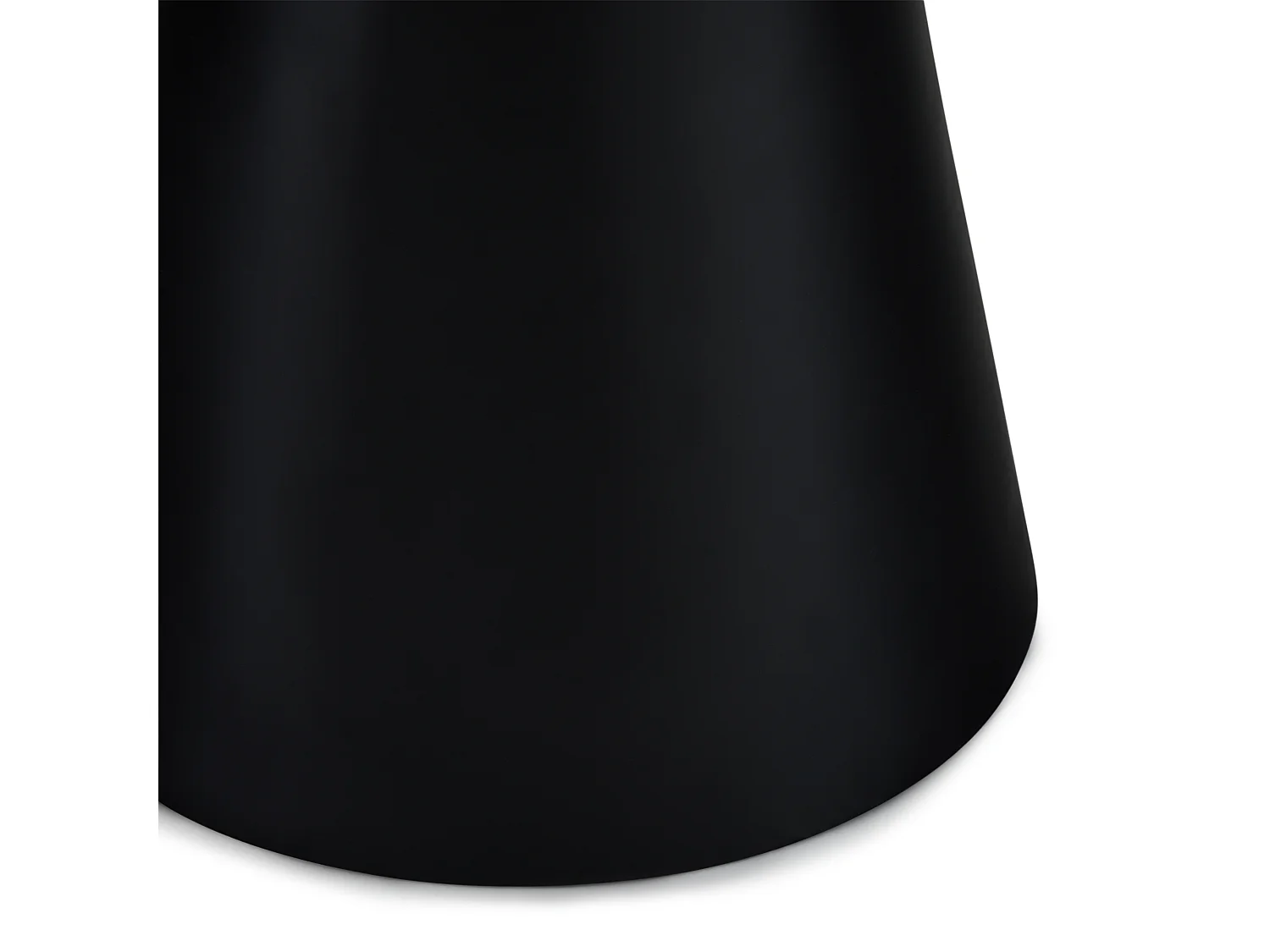 Table basse Tango - Ronde - MDF et bois - Gris