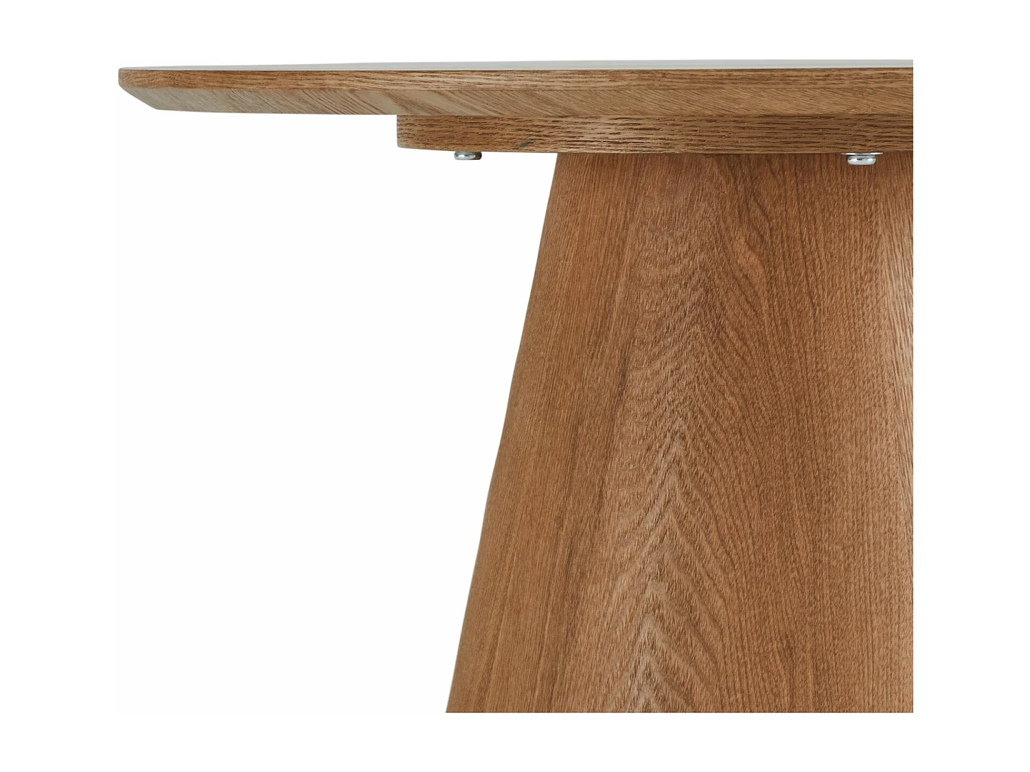 Ronde Salontafel Tango - MDF & egetræsfinér - Naturel