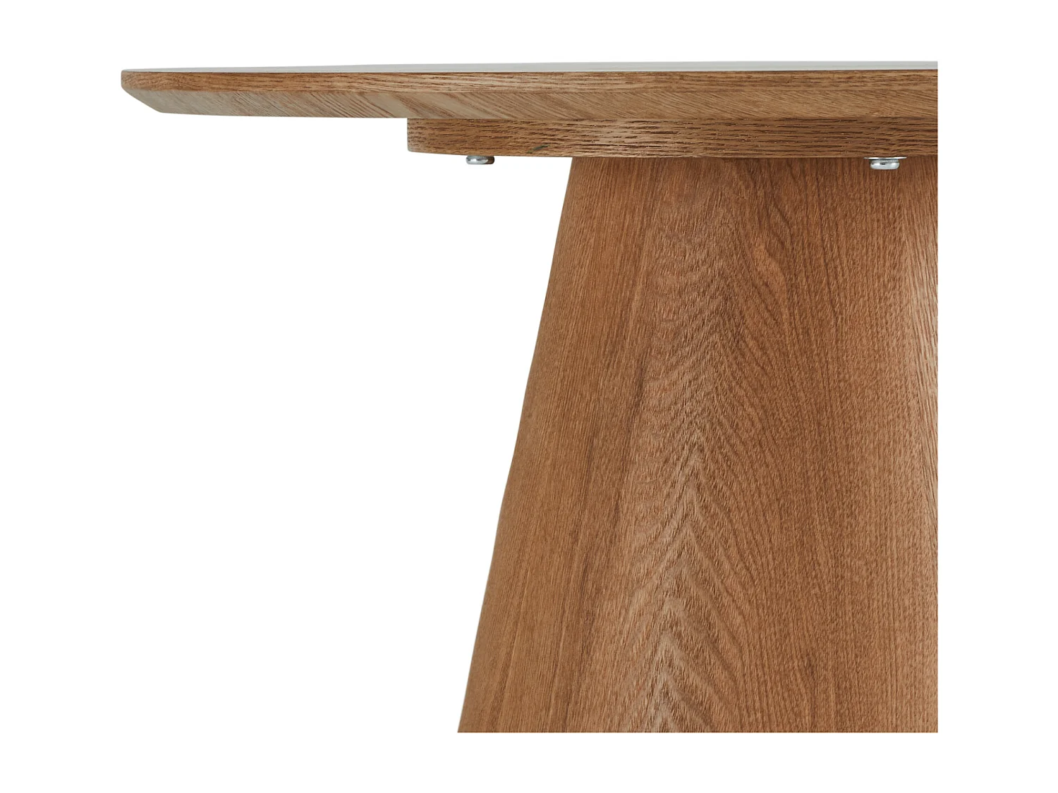 Ronde Salontafel Tango - MDF & egetræsfinér - Naturel