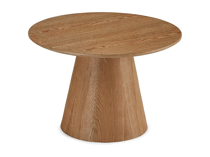 Ronde Salontafel Tango - MDF & egetræsfinér - Naturel