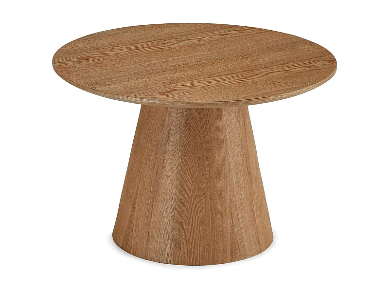 Ronde Salontafel Tango - MDF & egetræsfinér - Naturel