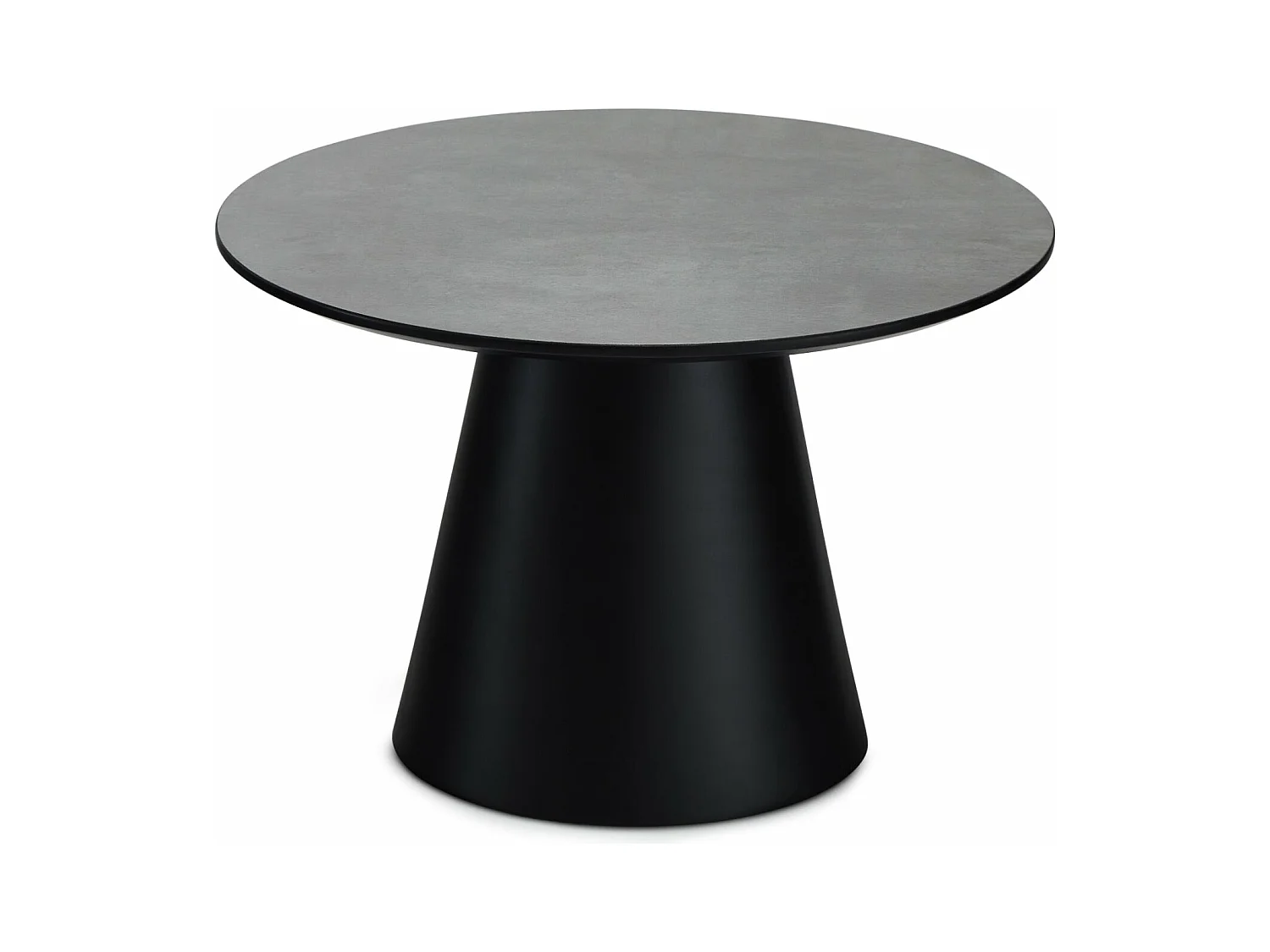 Ronde Salontafel Tango - MDF & melamin - Grijs