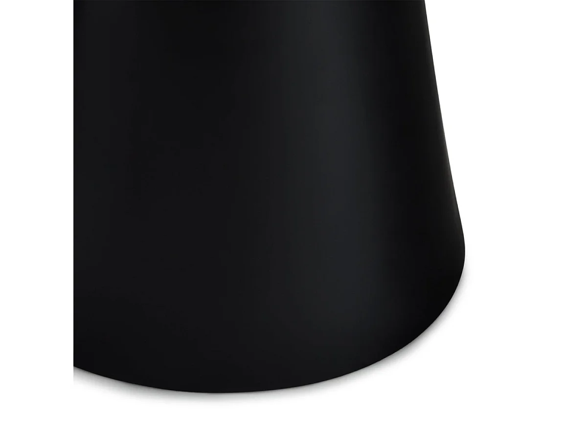 Ronde Salontafel Tango - MDF & melamin - Grijs