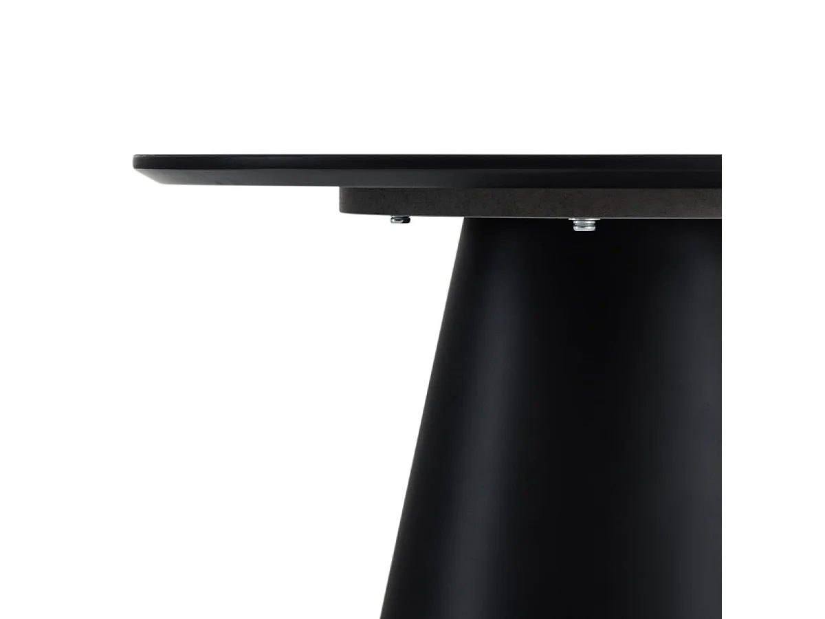 Ronde Salontafel Tango - MDF & melamin - Grijs