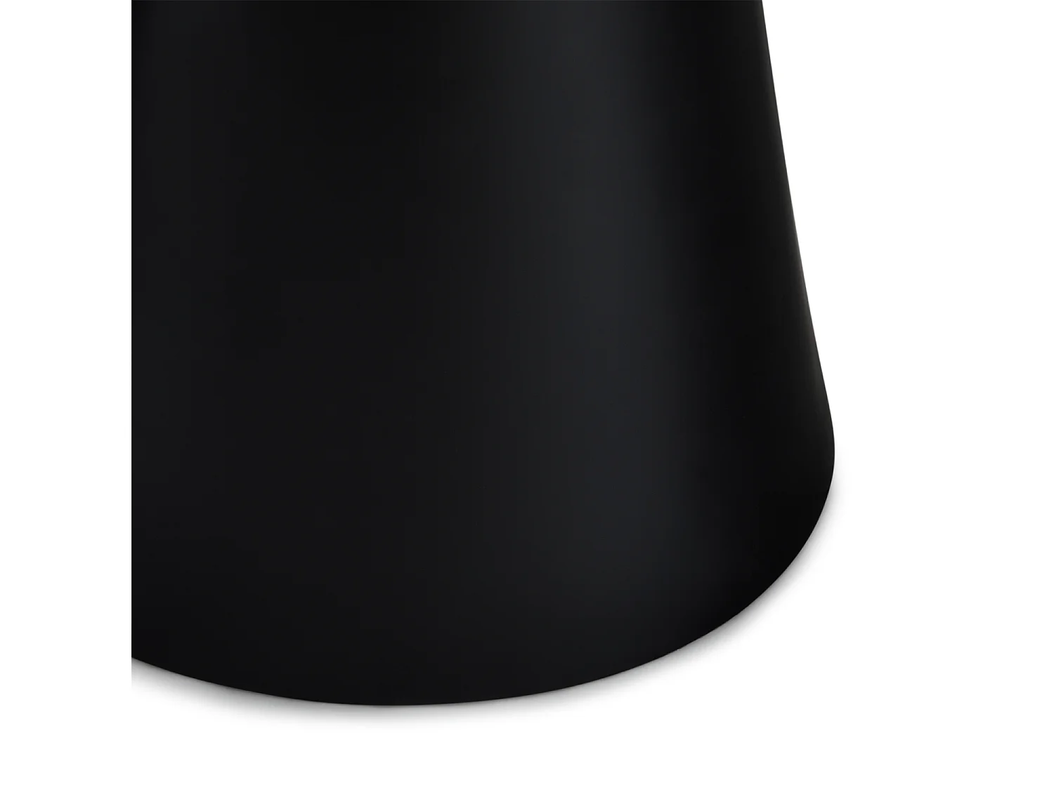 Table basse Tango - Ronde - MDF et bois - Gris