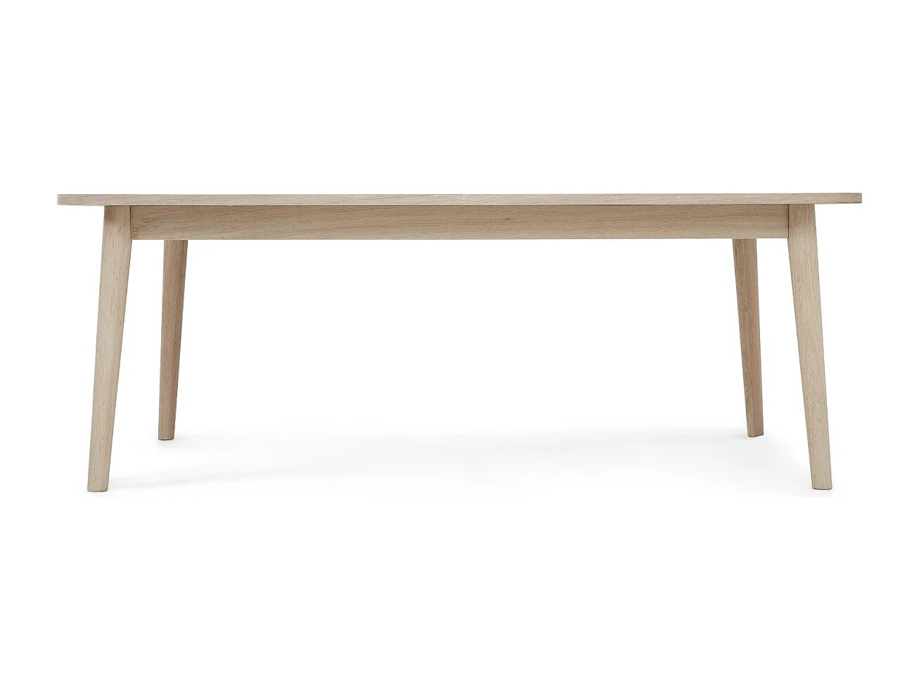 Rechthoekige Salontafel Texas - Massief eikenhout - Naturel