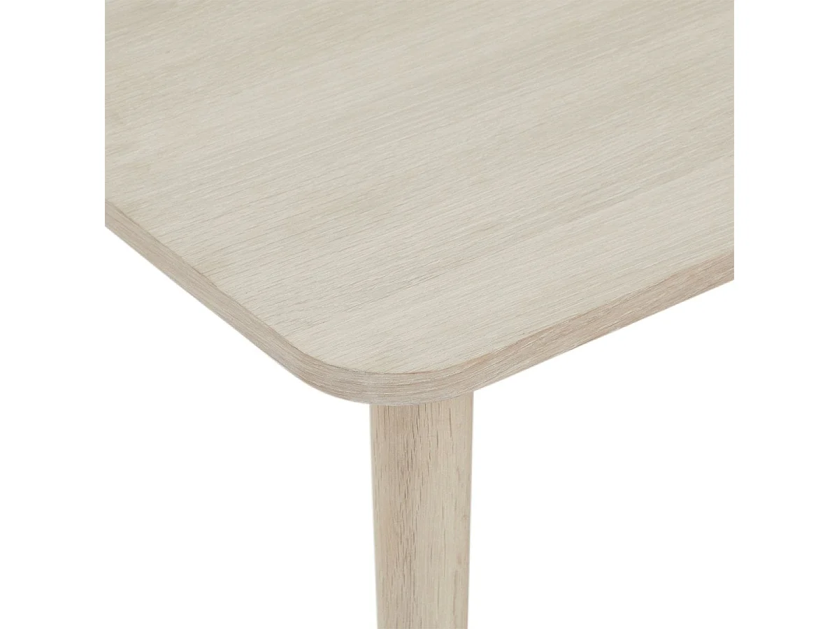 Rechthoekige Salontafel Texas - Massief eikenhout - Naturel