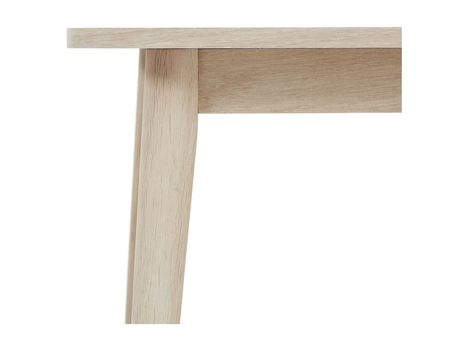 Rechthoekige Salontafel Texas - Massief eikenhout - Naturel