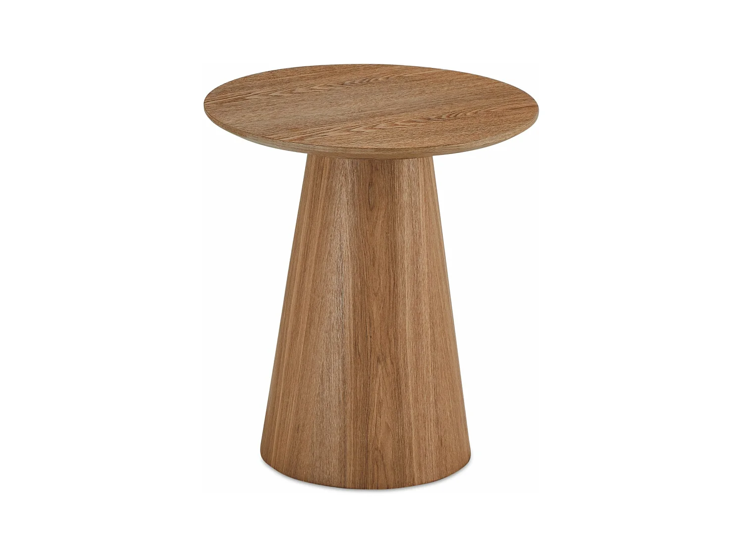 Ronde Salontafel Tango - MDF & egetræsfinér - Naturel