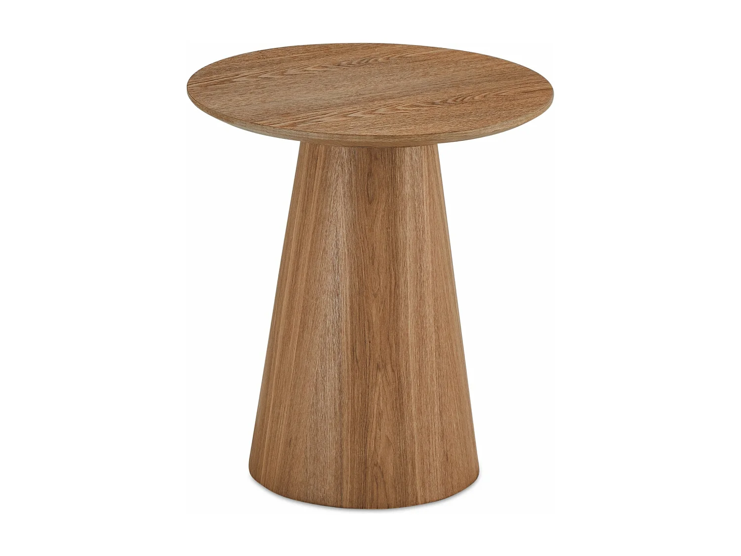 Ronde Salontafel Tango - MDF & egetræsfinér - Naturel