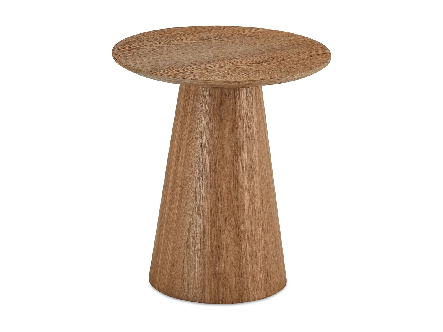 Table basse Tango - Ronde - MDF et bois - Naturel