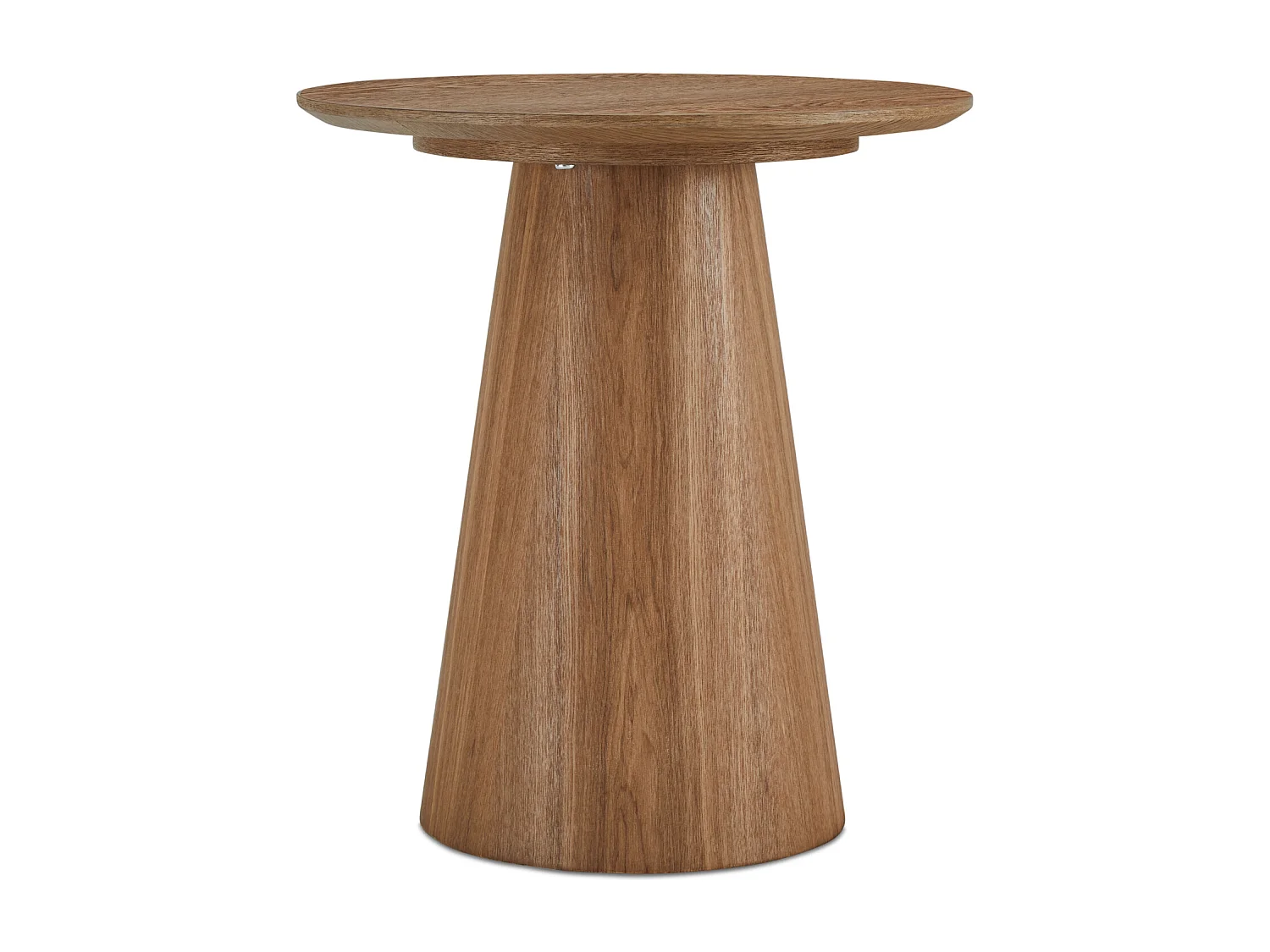 Table basse Tango - Ronde - MDF et bois - Naturel