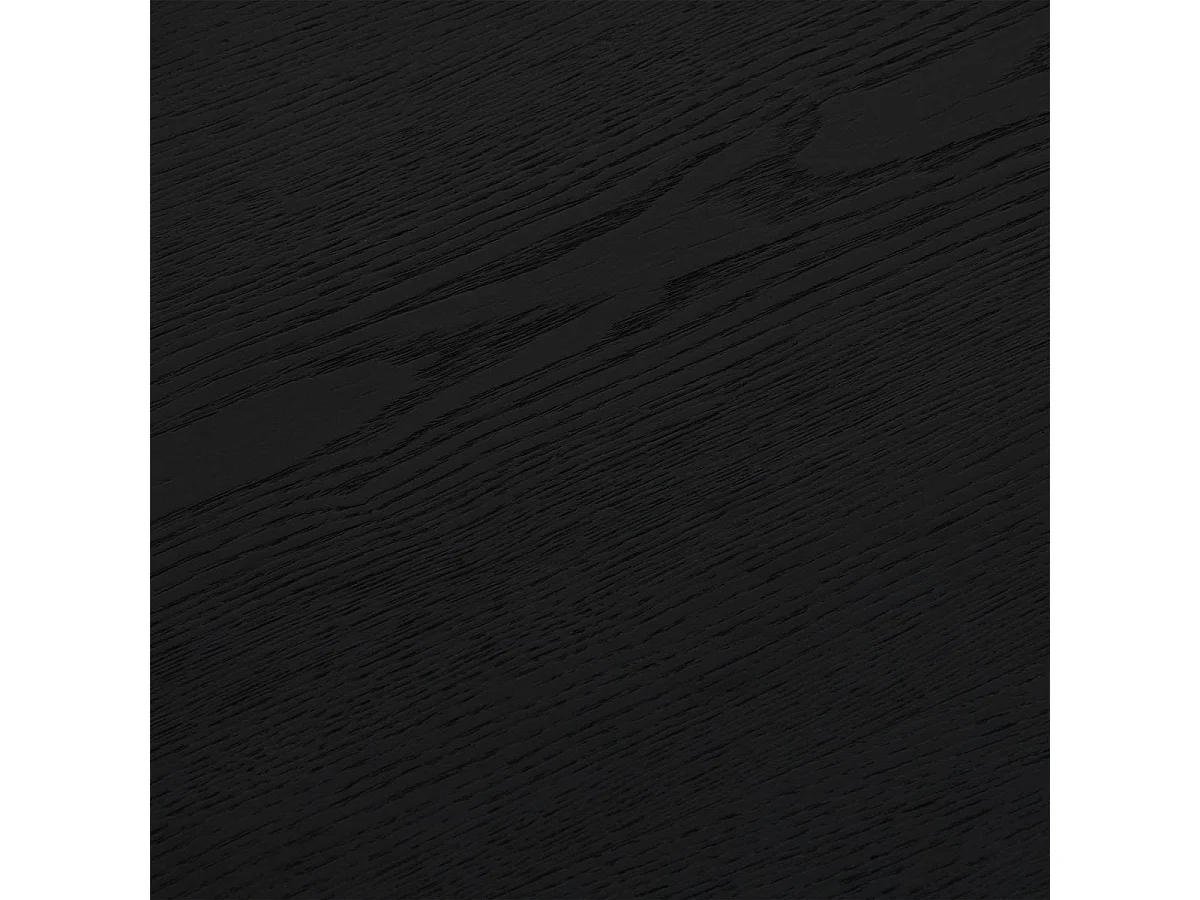 Ronde Salontafel Tango - MDF & egetræsfinér - Zwart