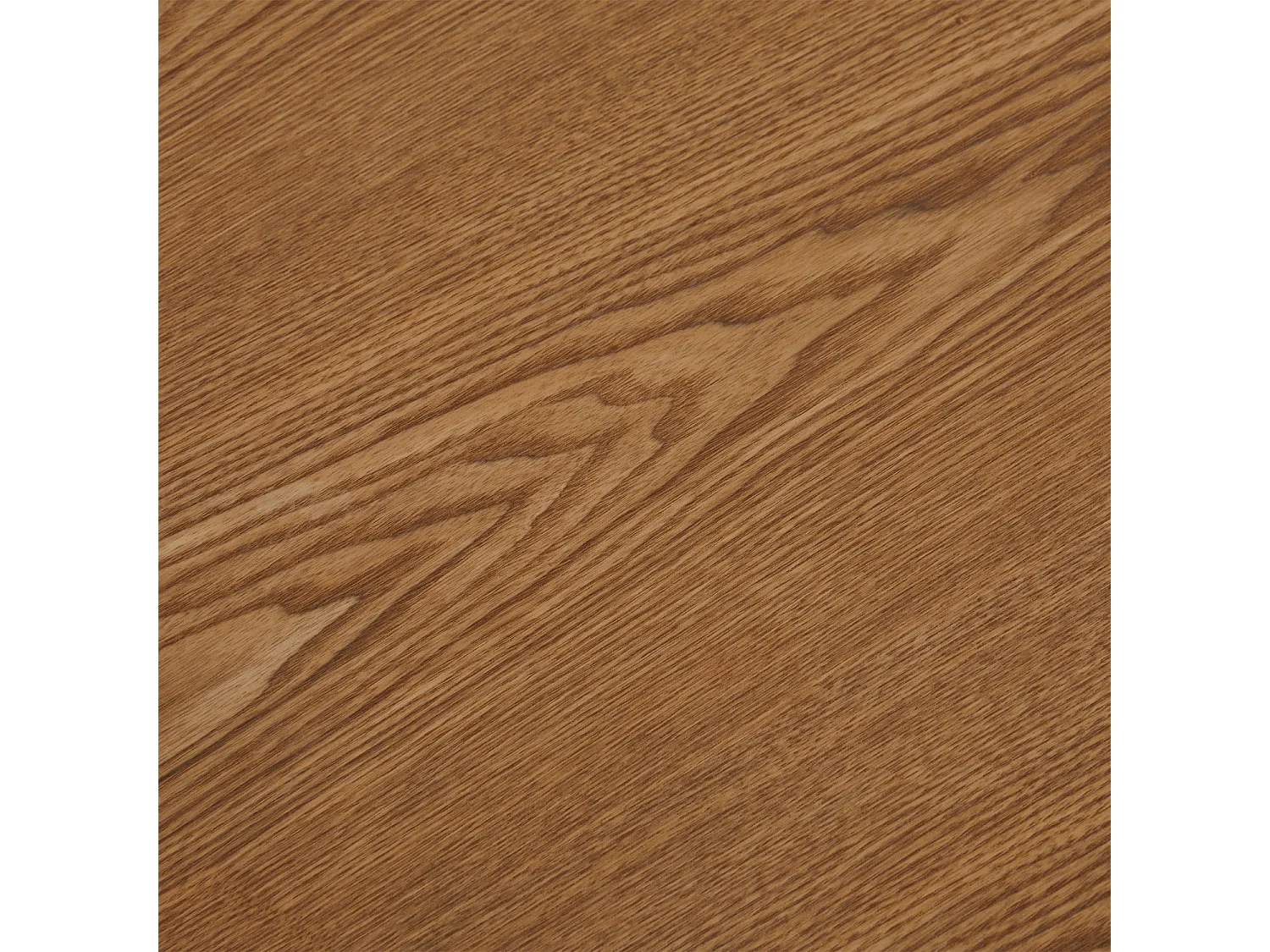 Mesa de centro redonda Tango - MDF y chapa de roble - Natural/