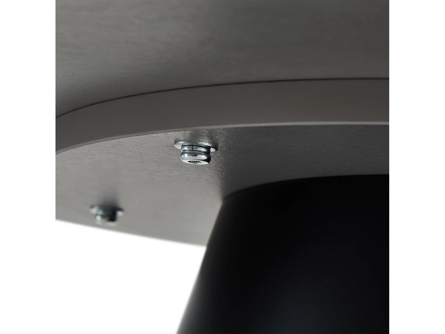 Ronde Salontafel Tango - MDF & melamin - Grijs