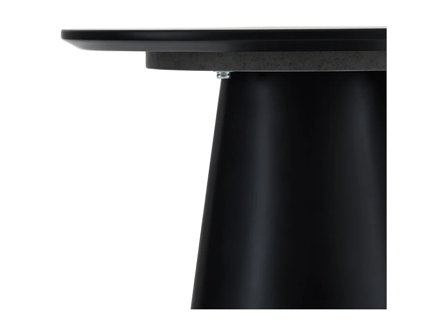 Ronde Salontafel Tango - MDF & melamin - Grijs