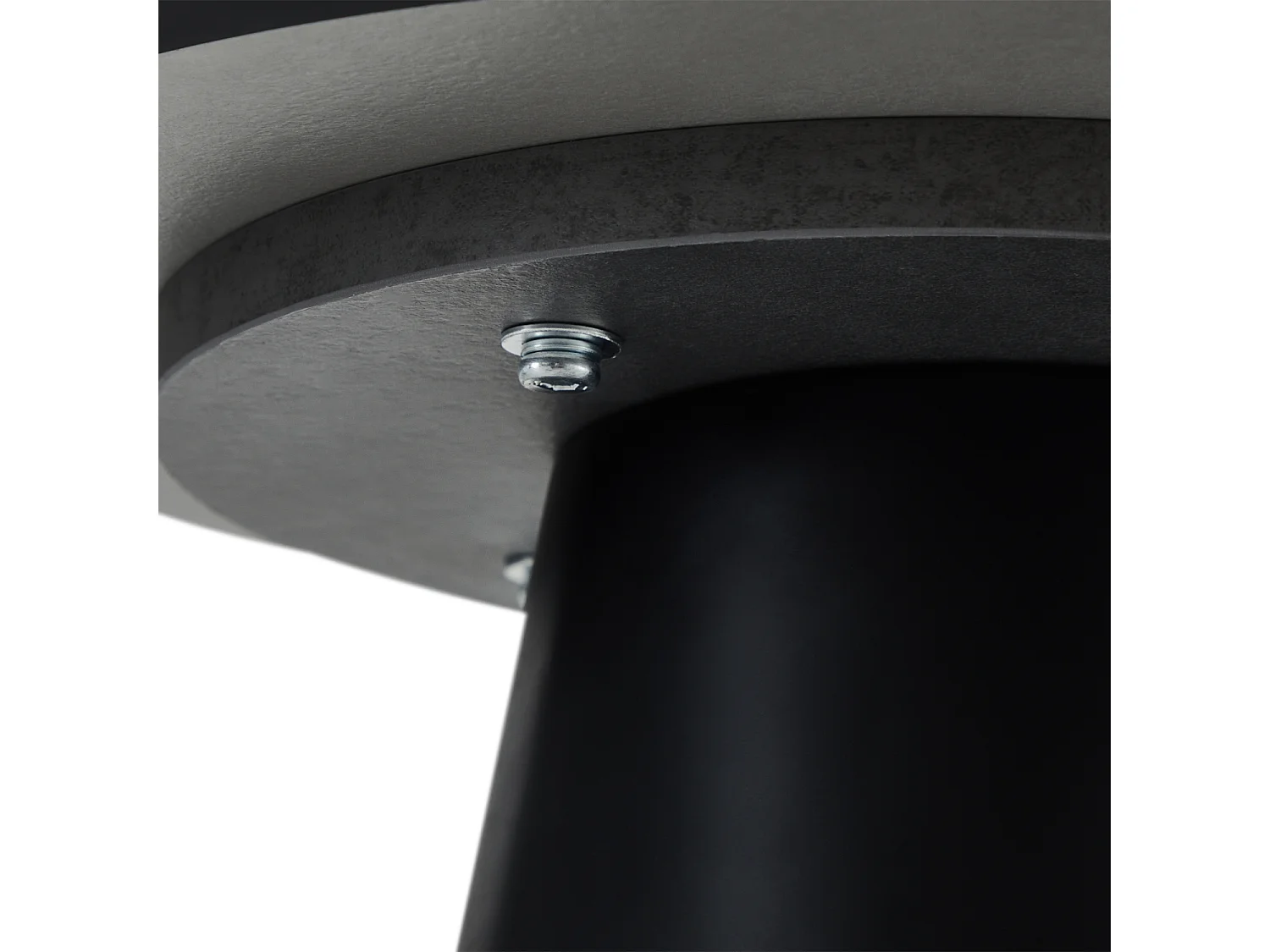 Ronde Salontafel Tango - MDF & melamin - Grijs