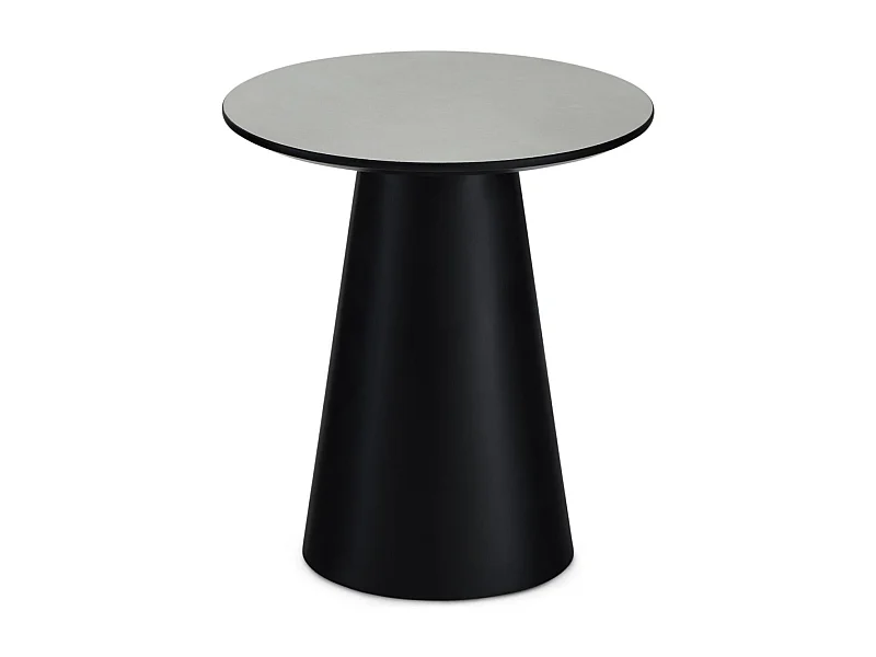 Ronde Salontafel Tango - MDF & melamin - Grijs