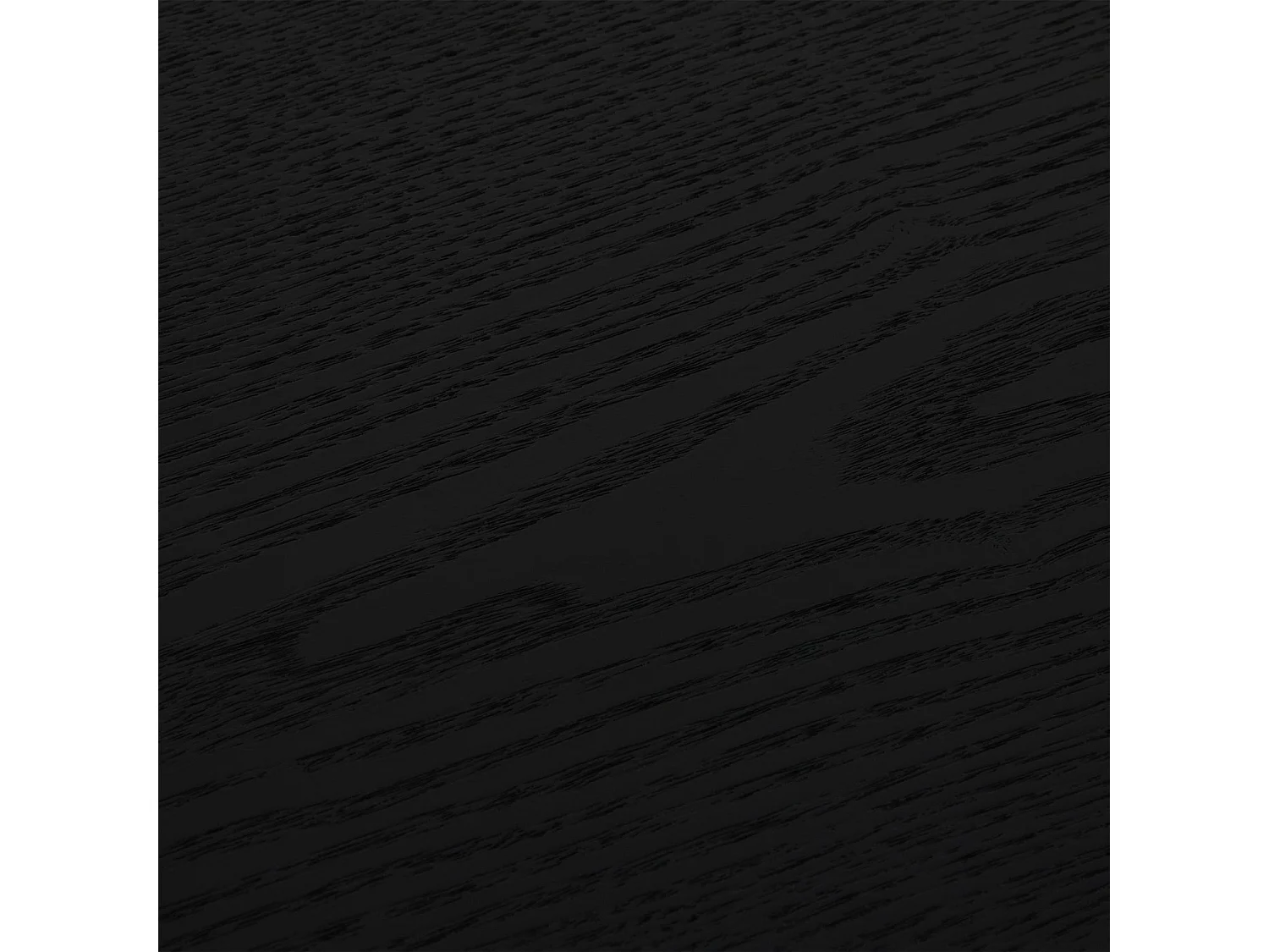 Tavolino rotondo Tango - MDF e Impiallacciatura di rovere - Nero