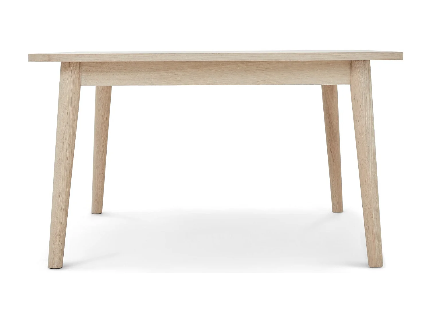 Table basse Nyborg - Carrée - Chêne massif et - huile blanche