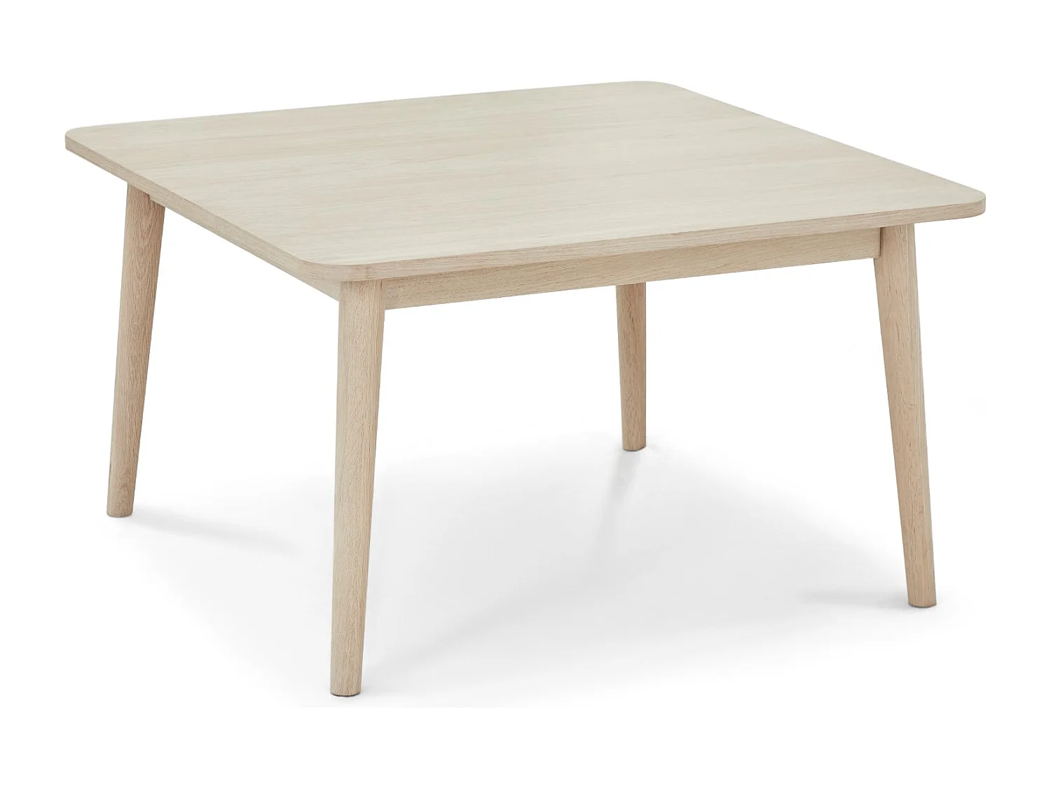 Rechthoekige Salontafel Texas - Massief eikenhout - Naturel