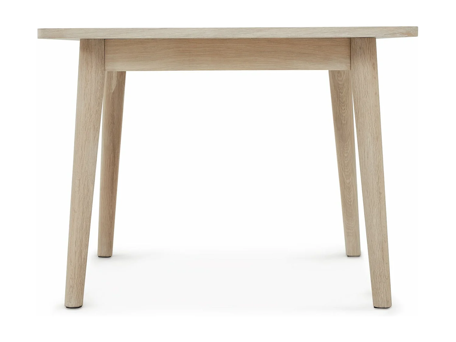 Quadratischer Couchtisch Nyborg - Eichenholz & MDF - Weißöl