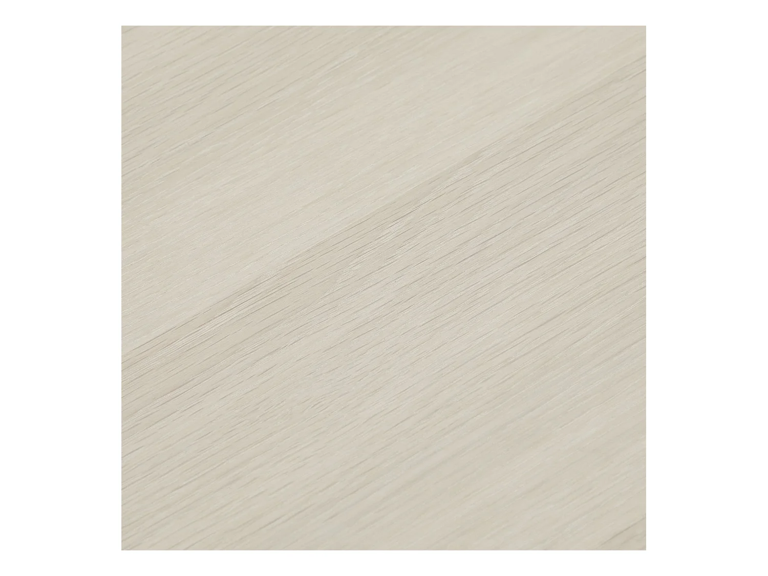 Mesa de centro cuadrada Nyborg - Madera maciza de roble y - Aceite blanco