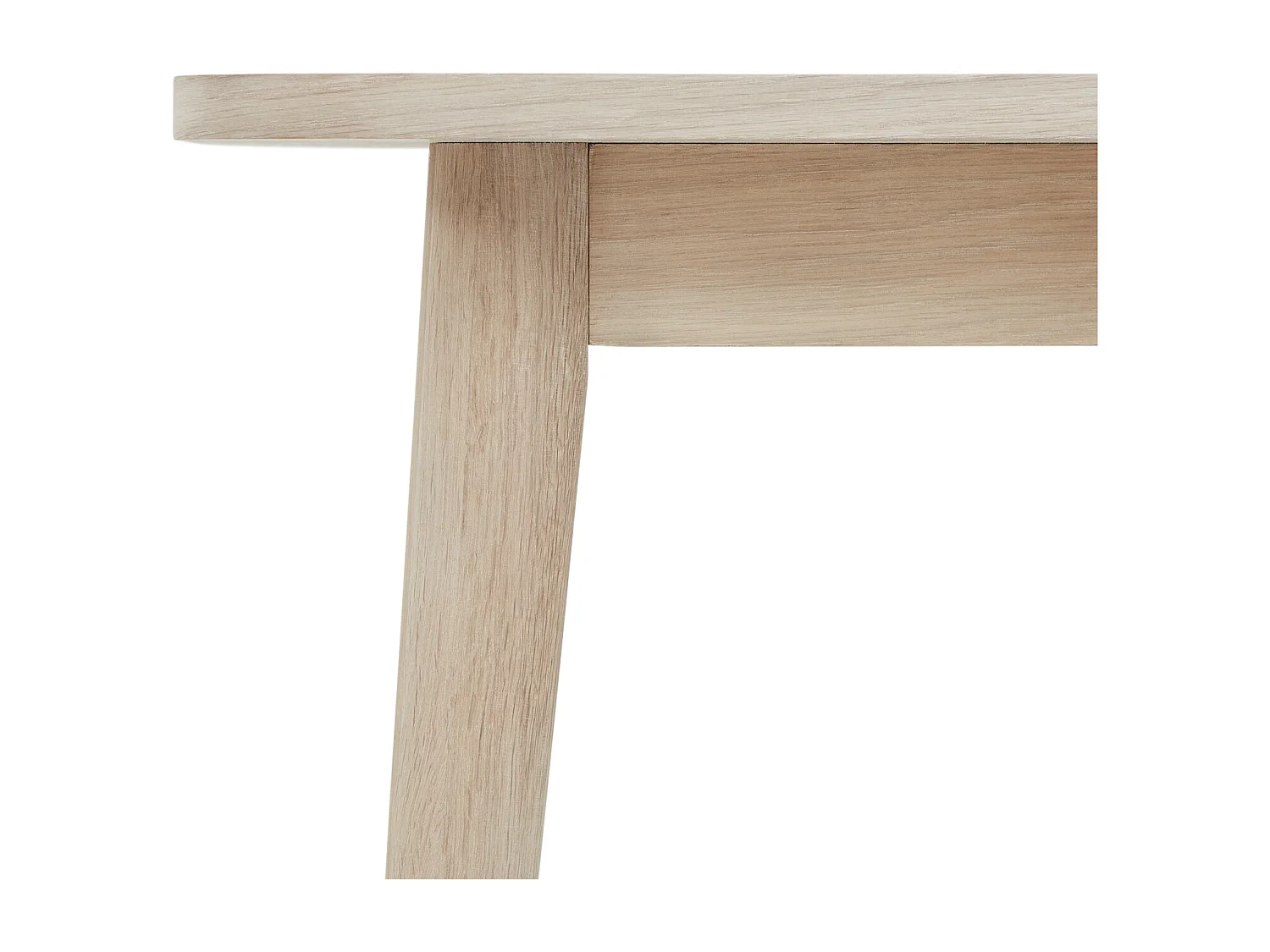 Rechthoekige Salontafel Texas - Massief eikenhout - Naturel