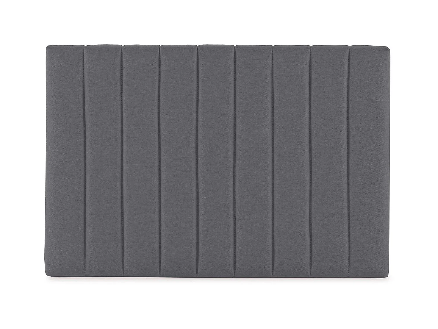 Cabecero Eris tapizado 90x60 cm Gris oscuro
