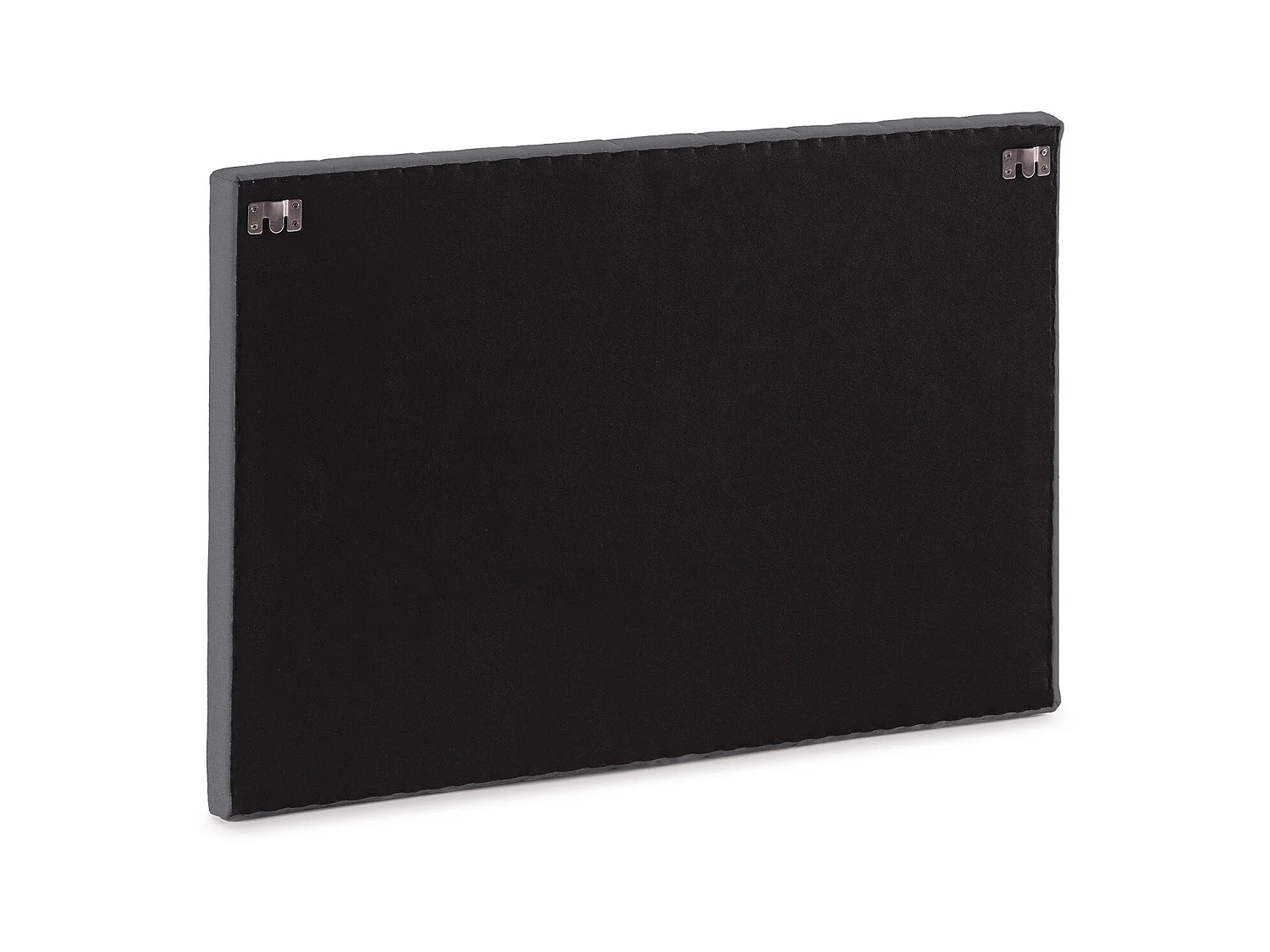 Cabecero Eris tapizado 90x60 cm Gris oscuro