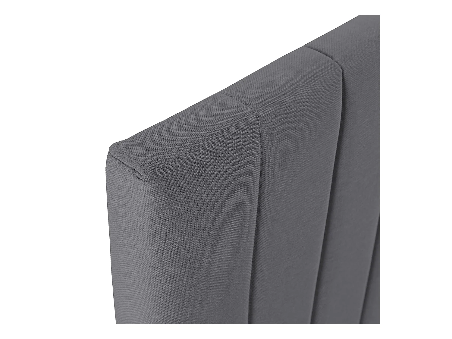 Cabecero Eris tapizado 90x60 cm Gris oscuro