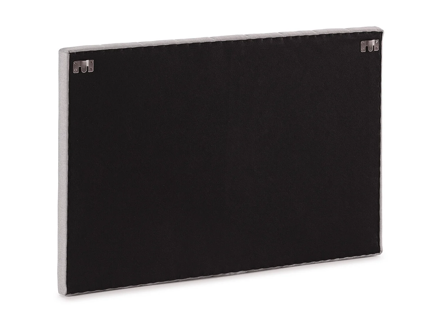 Cabecero Eris tapizado 90x60 cm Gris claro