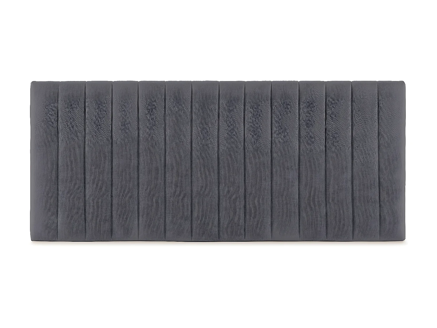 Tête de lit tapissée Eris 150x60 cm Gris foncé