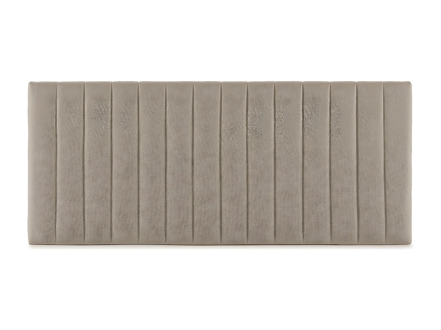 Tête de lit tapissée Eris 160x60 cm Beige
