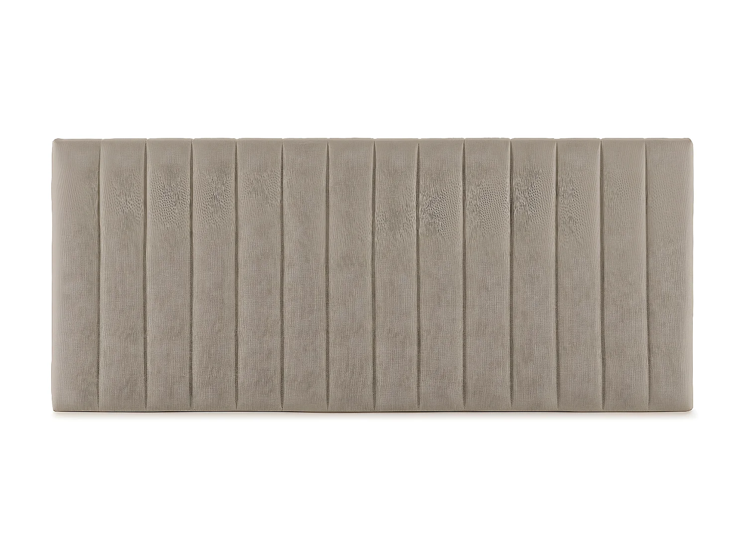 Tête de lit tapissée Eris 140x60 cm Beige