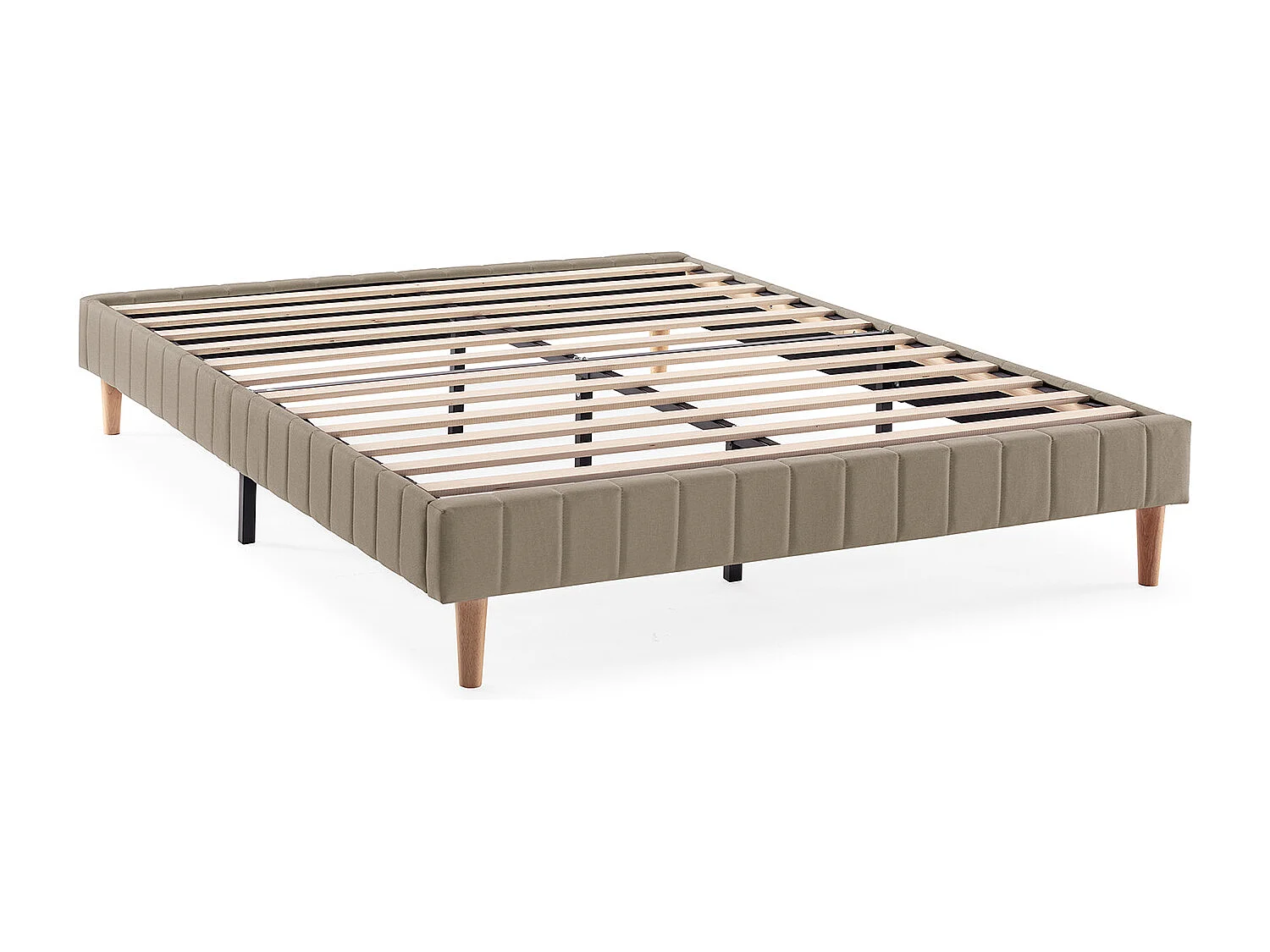 Base estofada Eris 150x190 cm bege