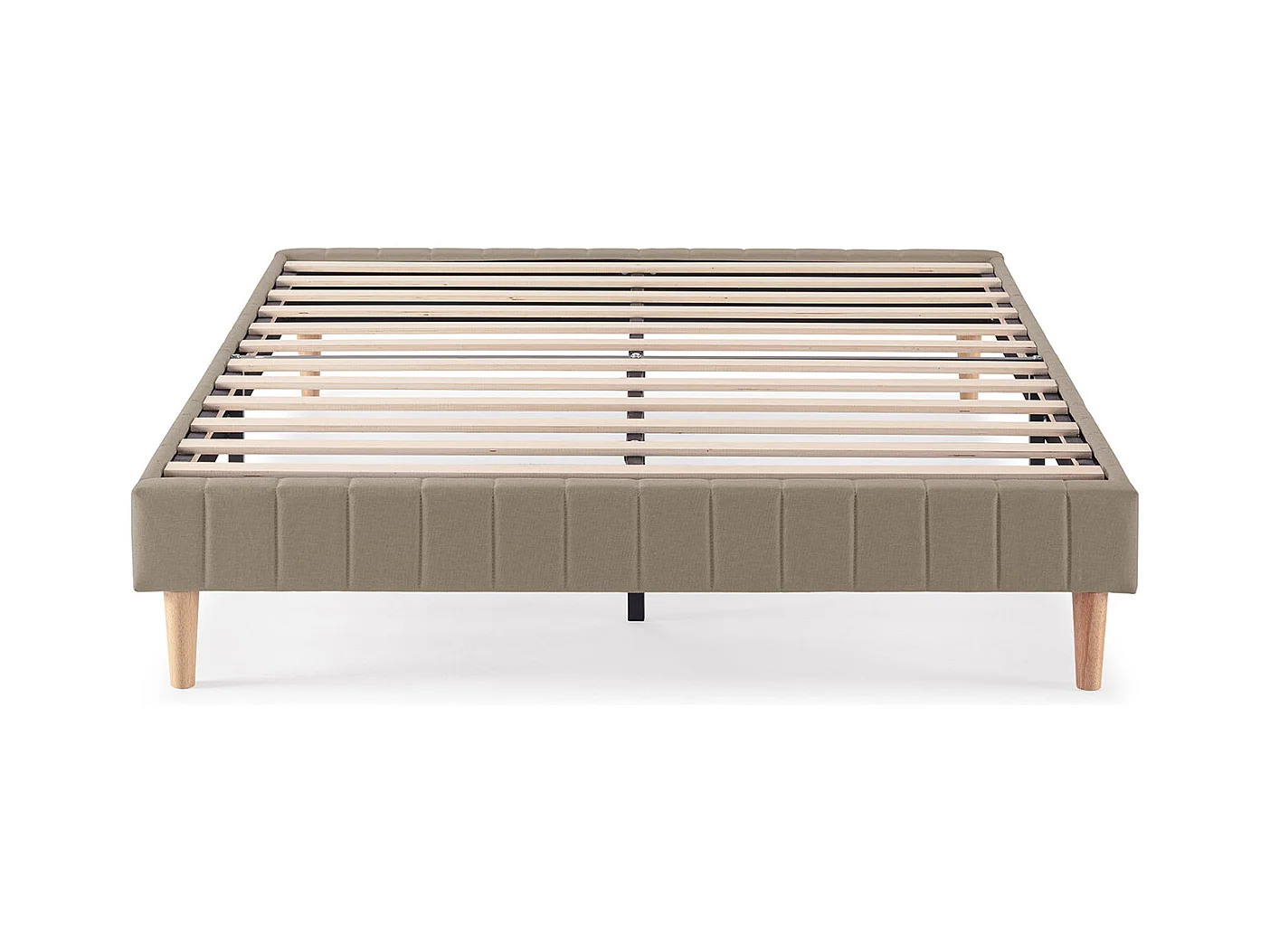 Polsterbett Eris 140x190 cm, Beige