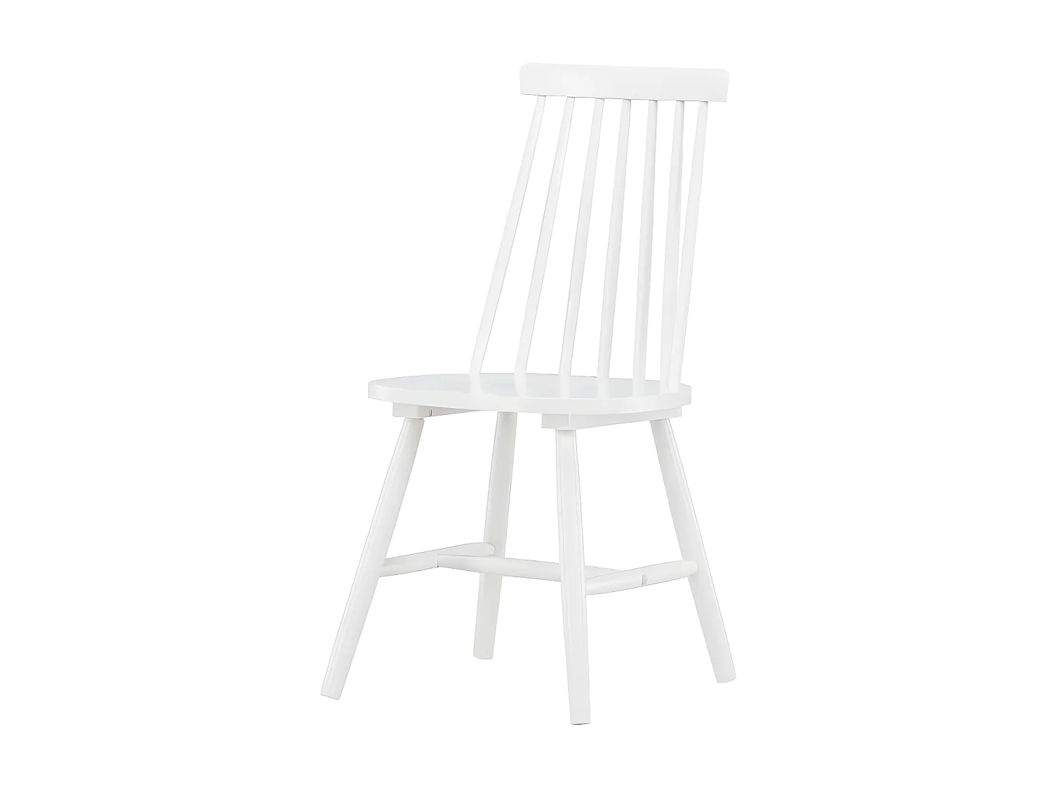 Lönneberga eetkamerstoel hout wit.