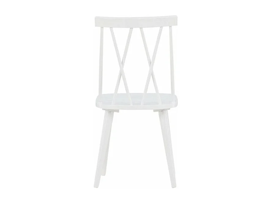 Mariette chaise de salle à manger bois blanc