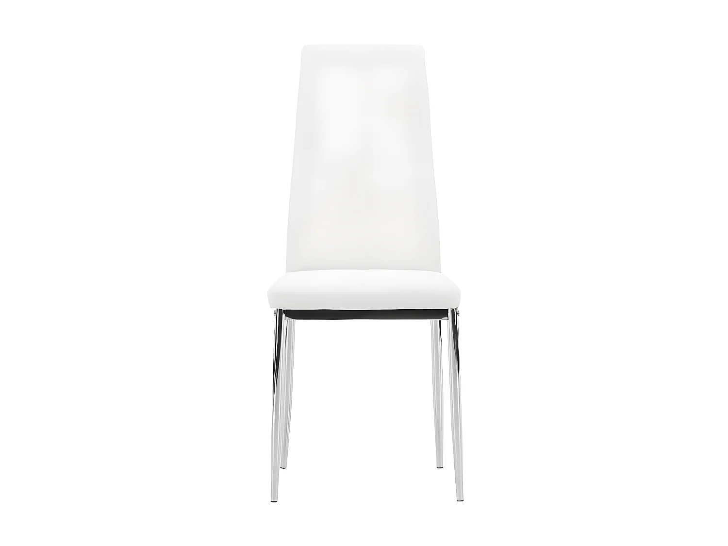 Pastill chaise de salle à manger Simili cuir PU blanc