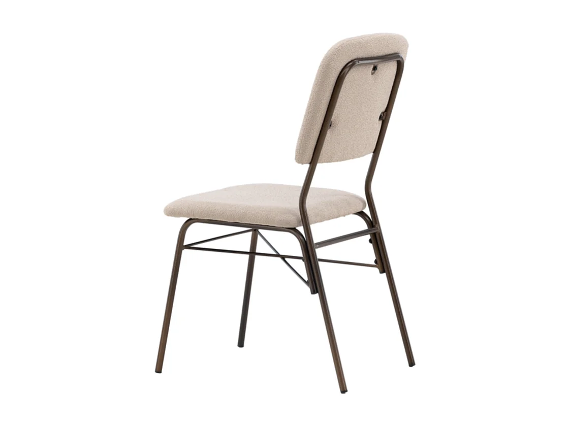 Seda Esszimmerstuhl beige, braun.