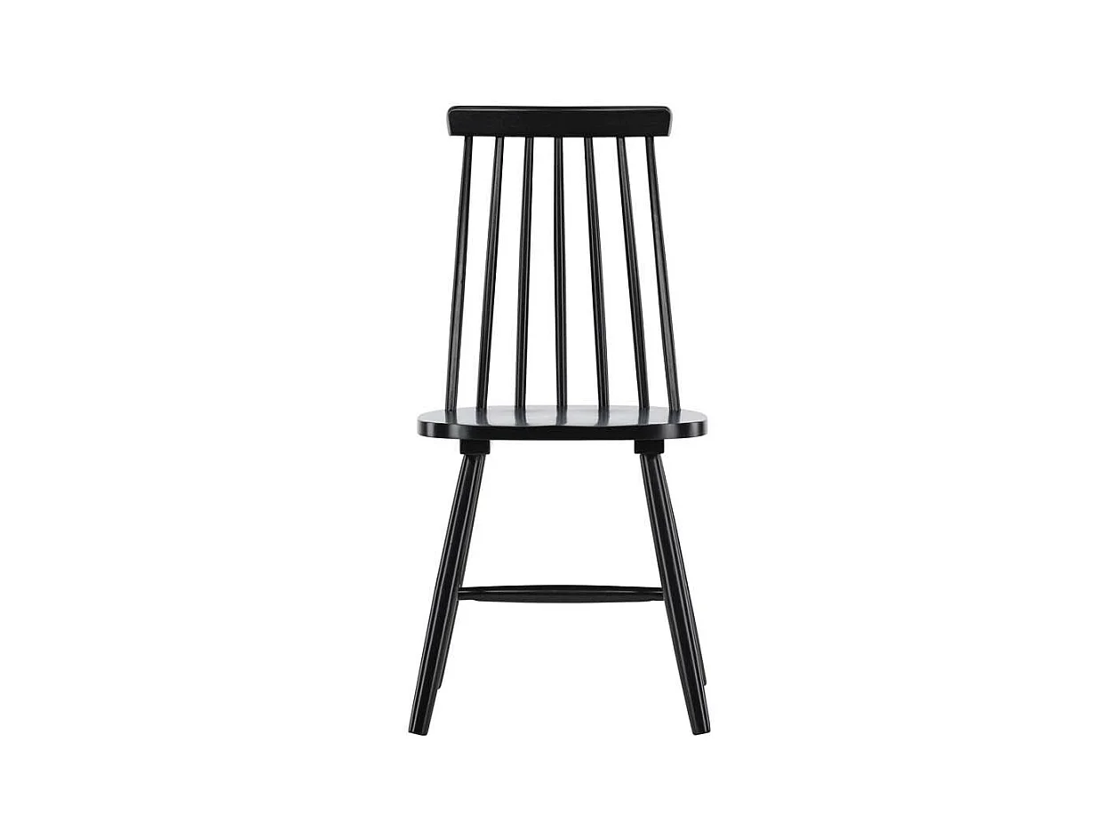 Lönneberga chaise de salle à manger bois noir