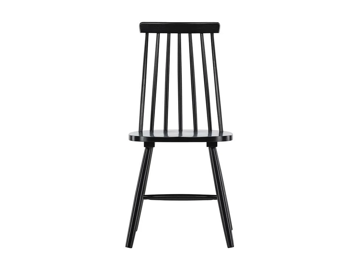 Lönneberga chaise de salle à manger bois noir