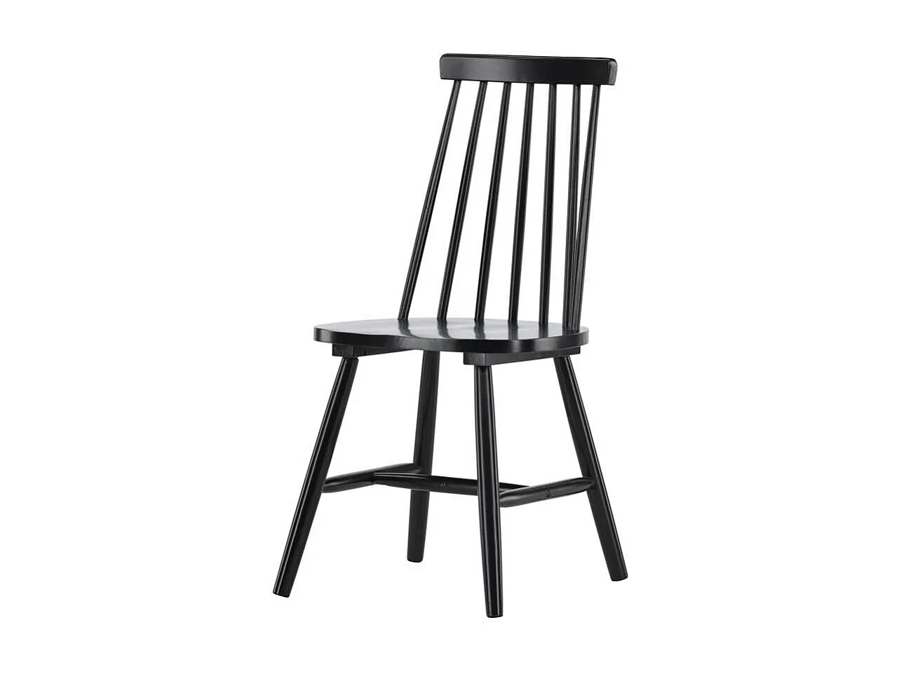 Lönneberga chaise de salle à manger bois noir