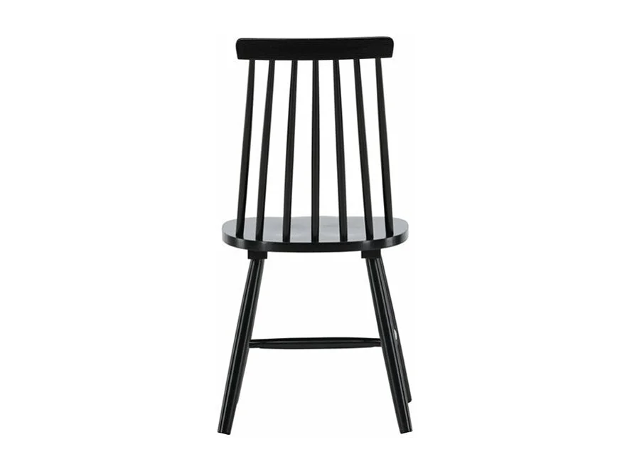 Lönneberga chaise de salle à manger bois noir