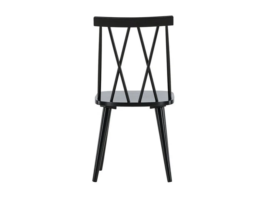 Mariette chaise de salle à manger bois noir