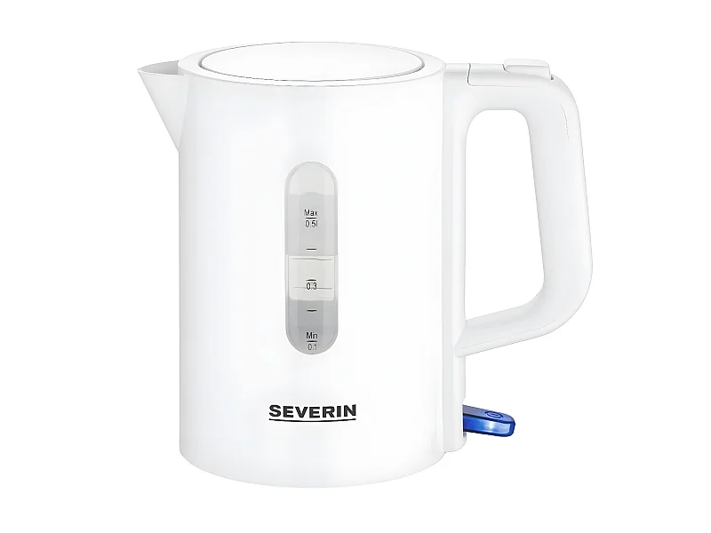 Severin Bouilloire sans fil 0.5l 1100w, blanc - WK3462