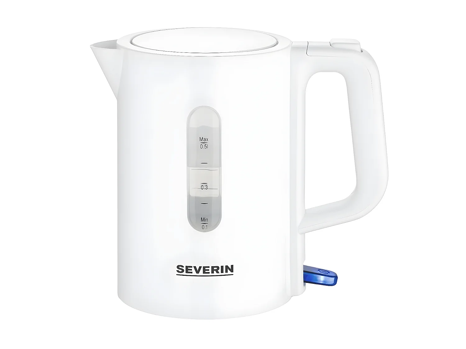 Severin Bouilloire sans fil 0.5l 1100w, blanc - WK3462