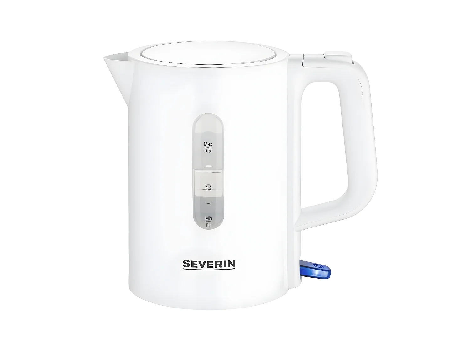 Severin Bouilloire sans fil 0.5l 1100w, blanc - WK3462